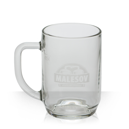Malešov Beer Glass