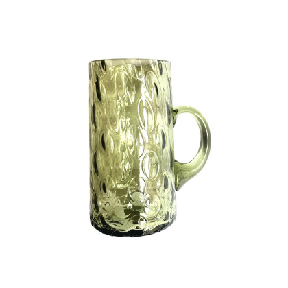 Classic, Beer Glass 0,5 l green (oval)