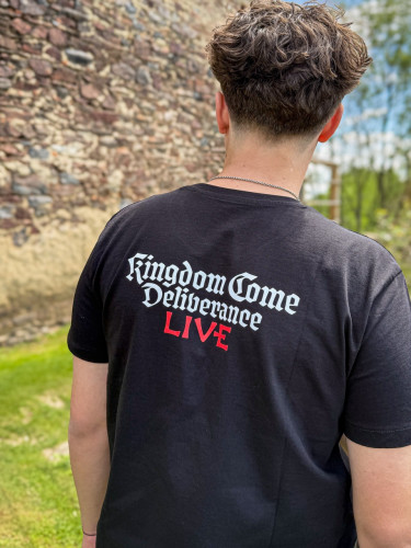 Kingdom Come T-shirt: Deliverance Live Kutná Hora Men's