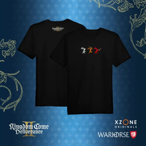 Kingdom Come T-shirt: Deliverance II - Action Trio of Hares