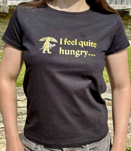 T-shirt Kingdom Come: Deliverance II - I Feel Quite Hungry - Female