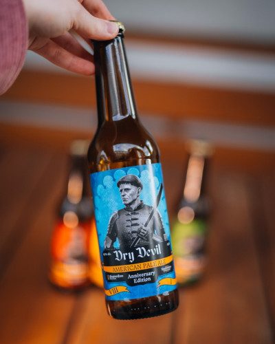 KCD Suchý čert 11° – American Pale Ale (výroční edice)